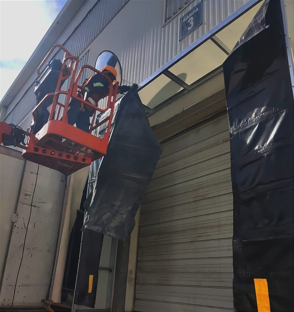 Reparación de sellos de andén