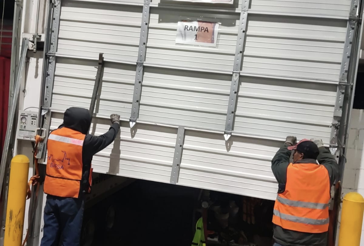 reparación de puertas industriales