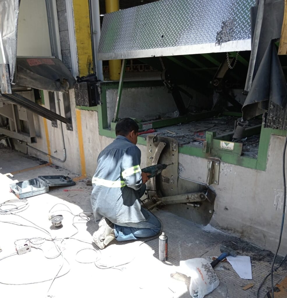 Reparación de rampas de andén